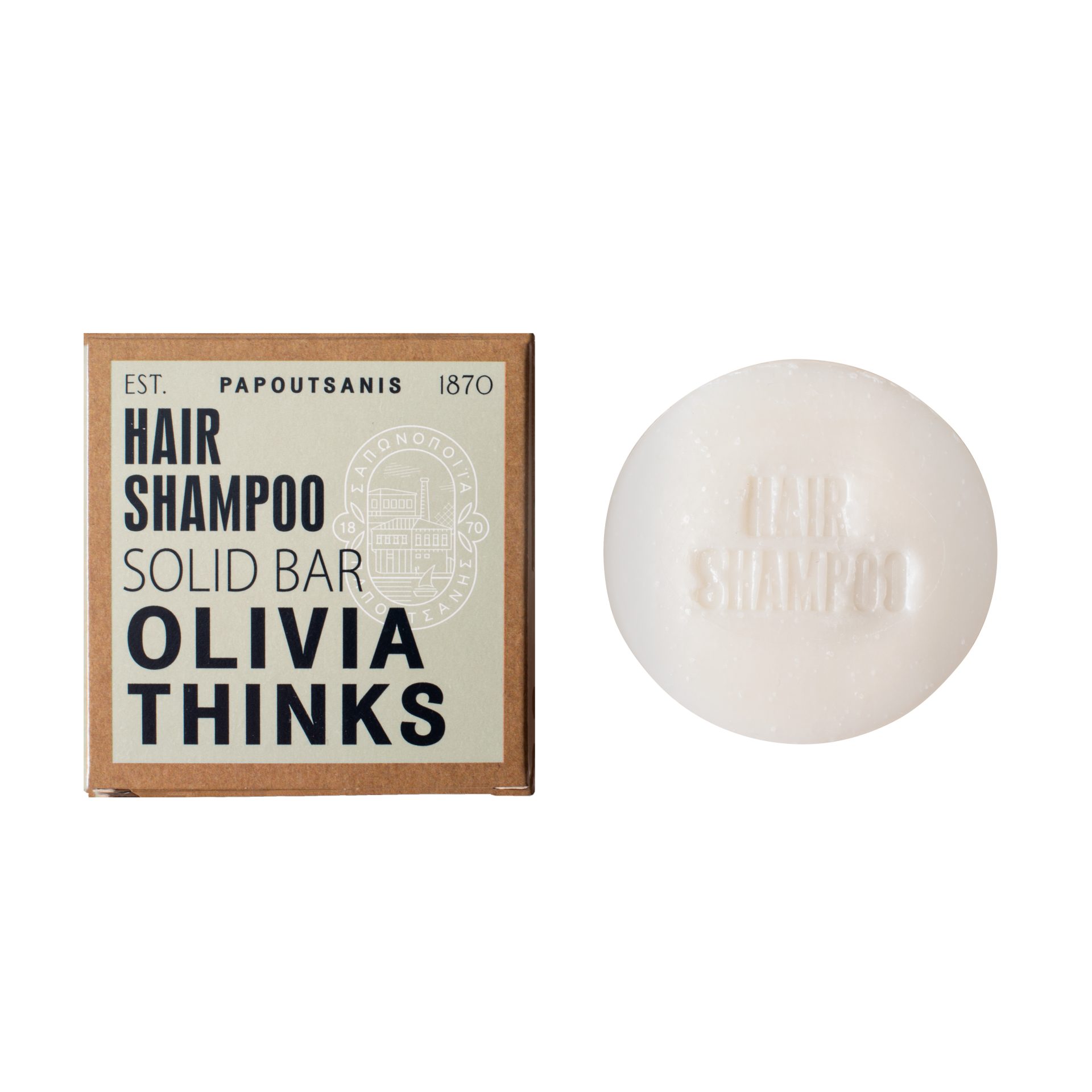 Olivia thinks solid hair shampoo bar
