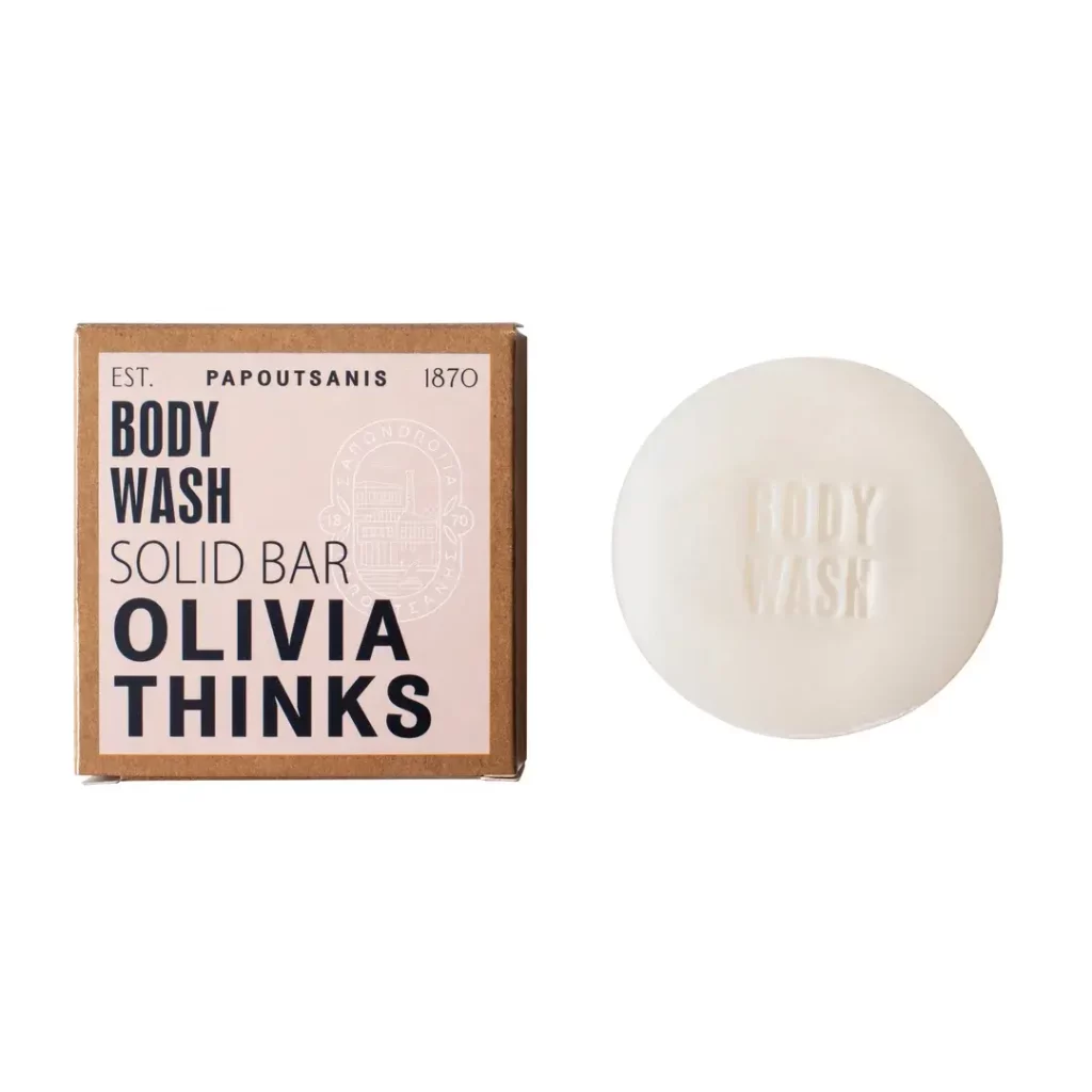 OLIVIA THINKS BODY WASH BAR 30G