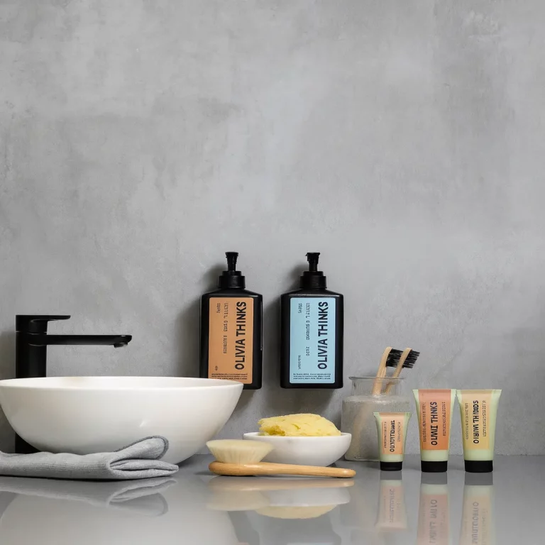 Amenities de baño veganos